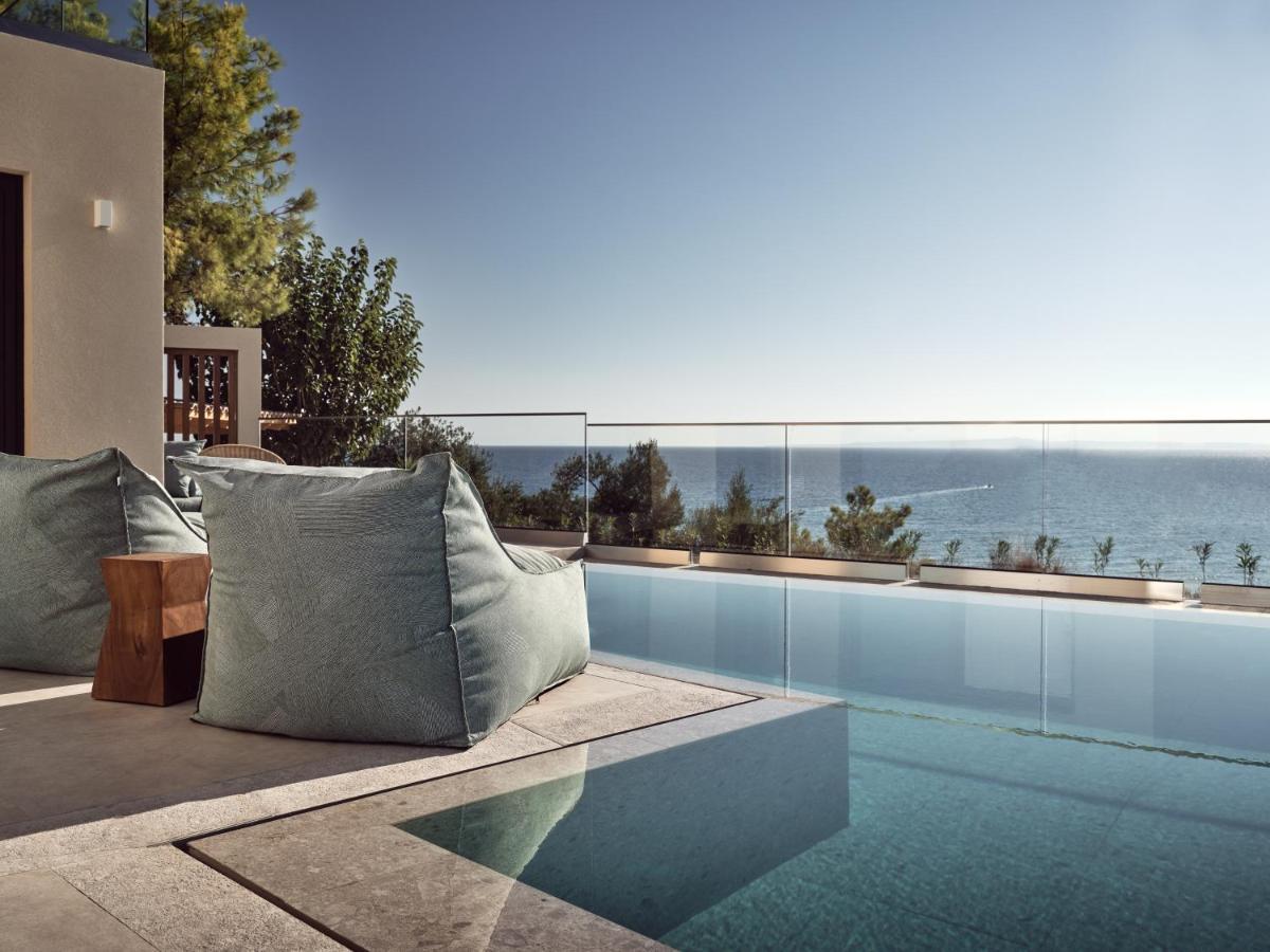 Uparati Villa - Hilltop Sea View Retreat Tsilivi  Exteriör bild